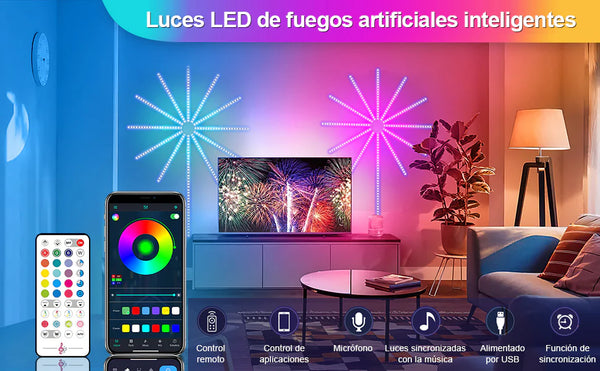 Luces LED Mágicas para Fiestas
