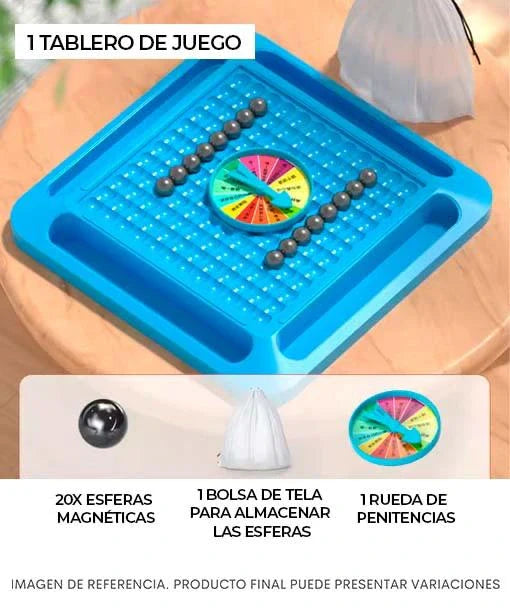 Juego de Risas con Bolas Magnéticas