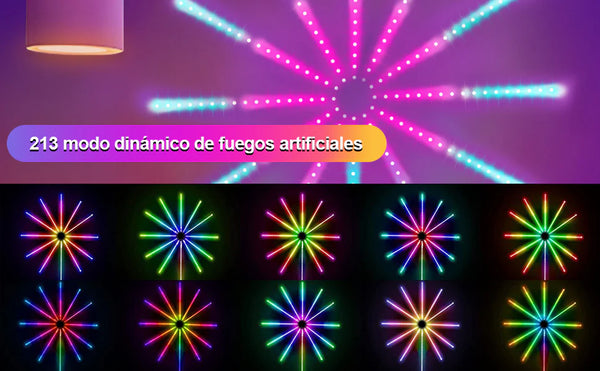 Luces LED Mágicas para Fiestas
