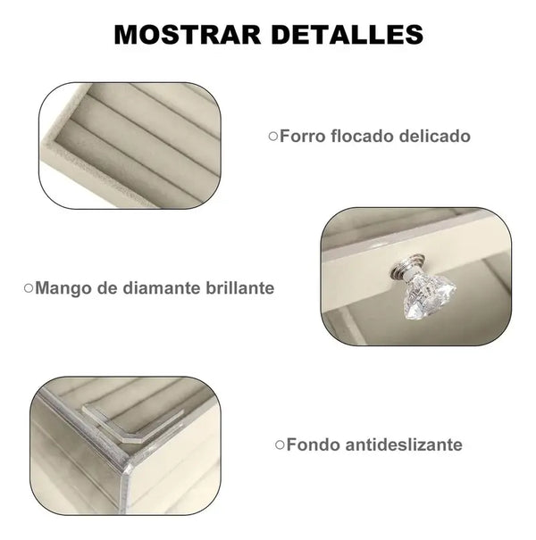 Organizador de Joyería Apilable