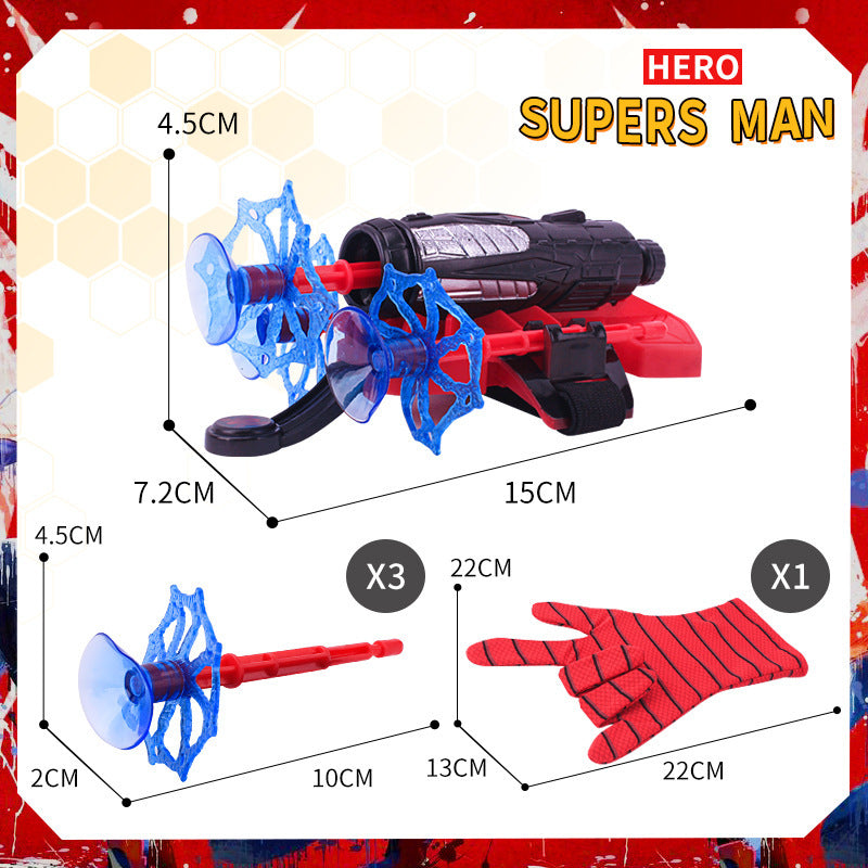 Guante de Poder Spider-Man Lanza Dardos