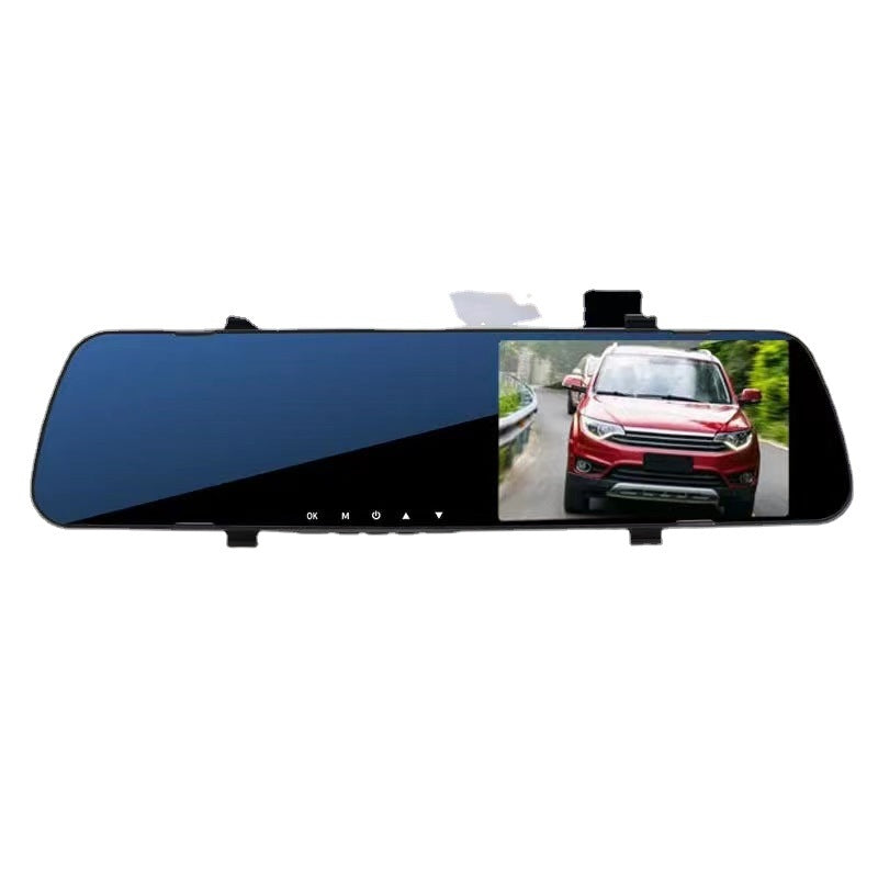 ESPEJO RETROVISOR DOBLE CAMARA HD 🚗📷 GRABA EN HD