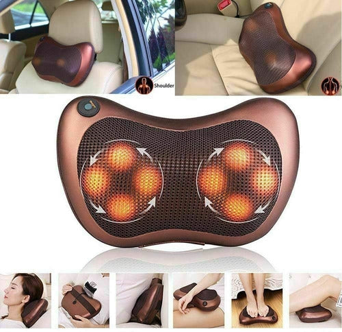 Almohada Masajeadora con Calor Infrarrojo