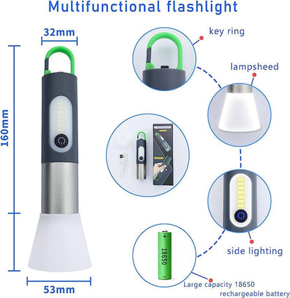 Linterna LED Multifuncional Recargable