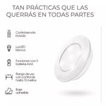 Lampara Luz Led 3 Pzs + Control Remoto Inalambrica Adherible