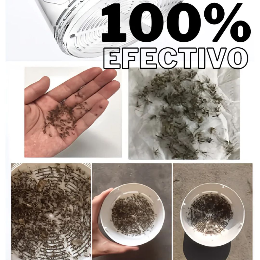 Lámpara Antimosquitos por Succión