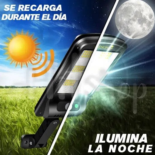 (2X1) Farola LED Solar Con Sensor de Movimiento - PAGUE 1 LLEVE 2