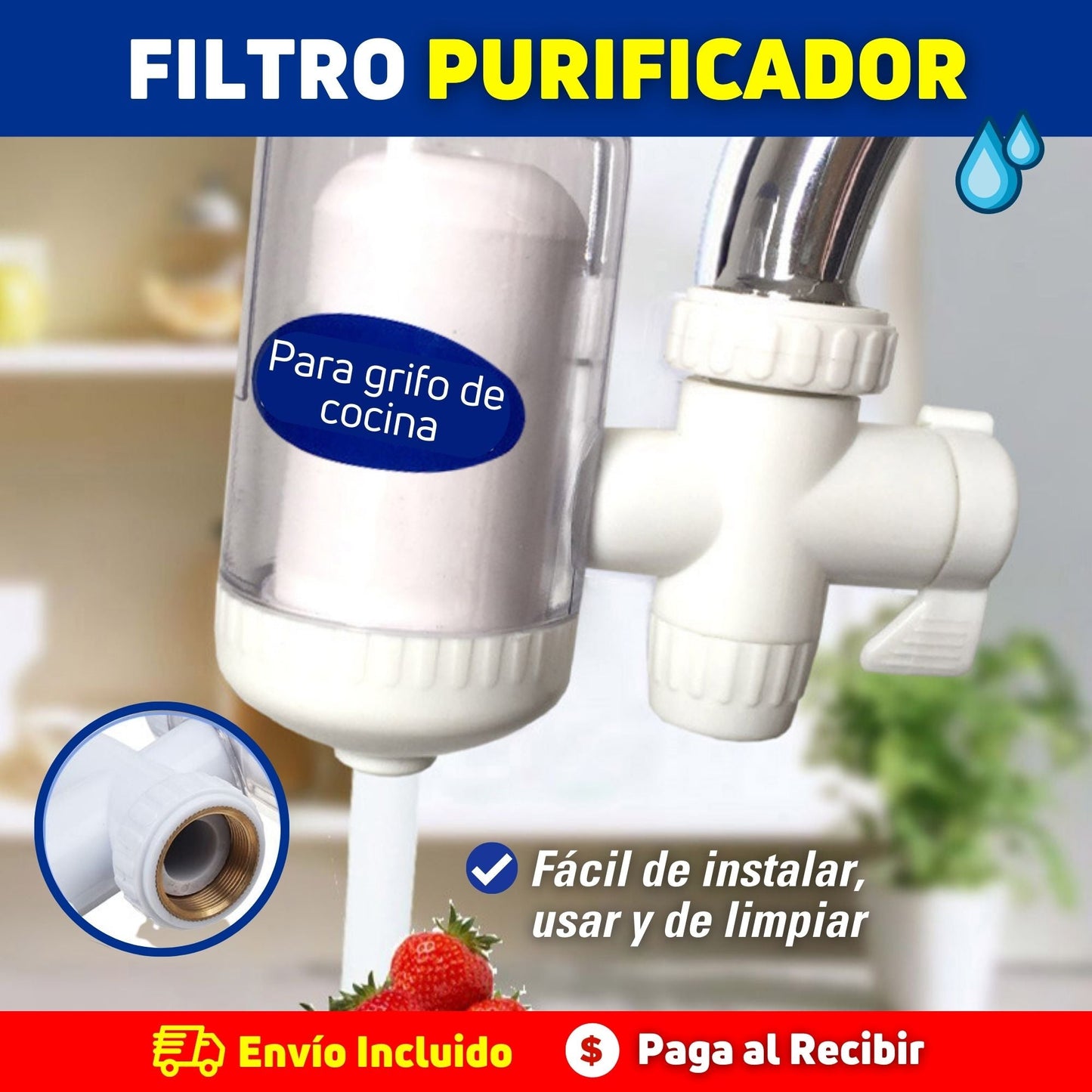 FILTRO PURIFICADOR DE AGUA PREMIUM