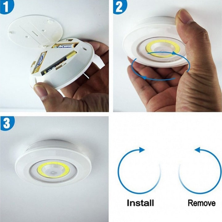 Set De Luces Led Con Control De Mando x 3 Unidades + Envío Gratis