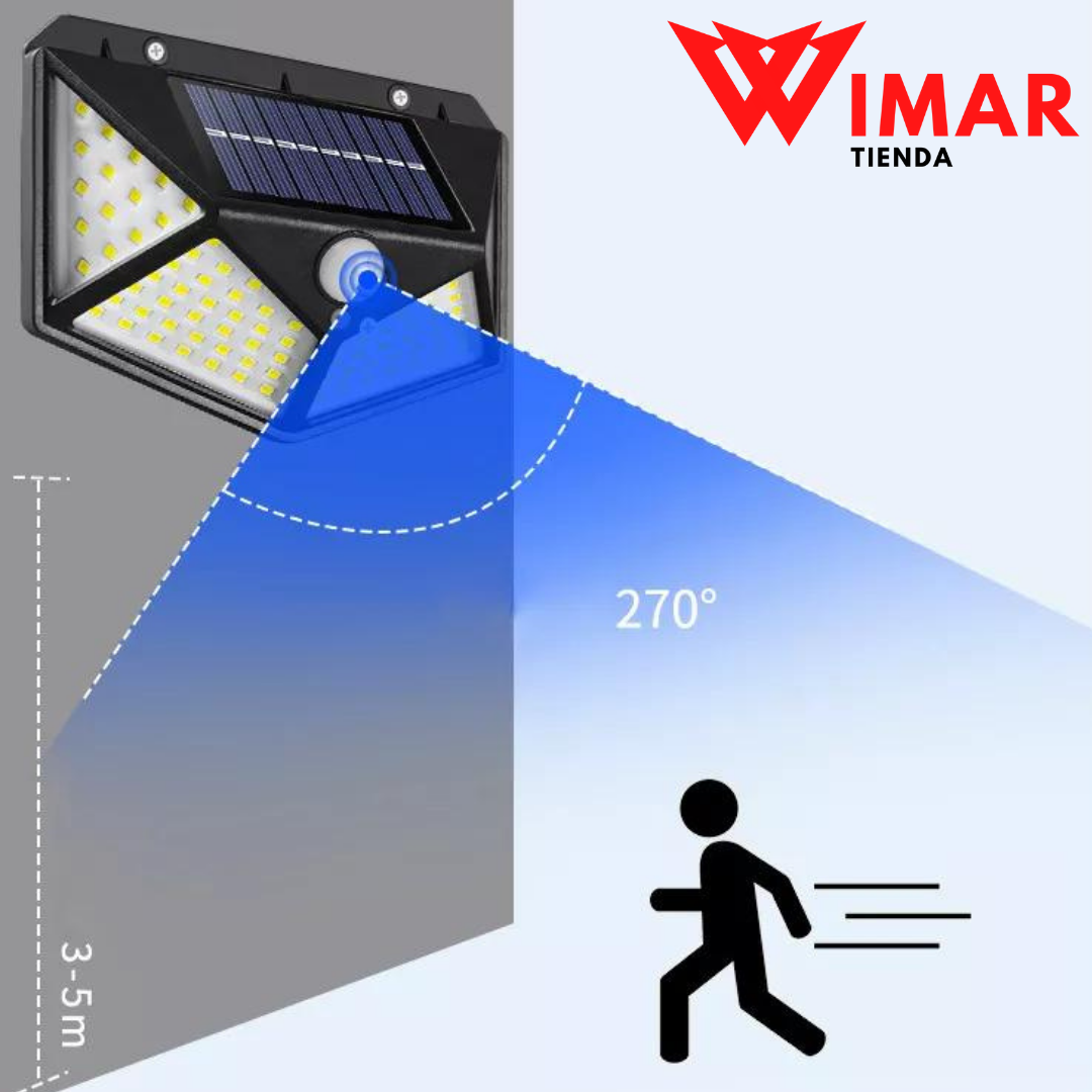 FOCO SOLAR LED GRAN ANGULAR