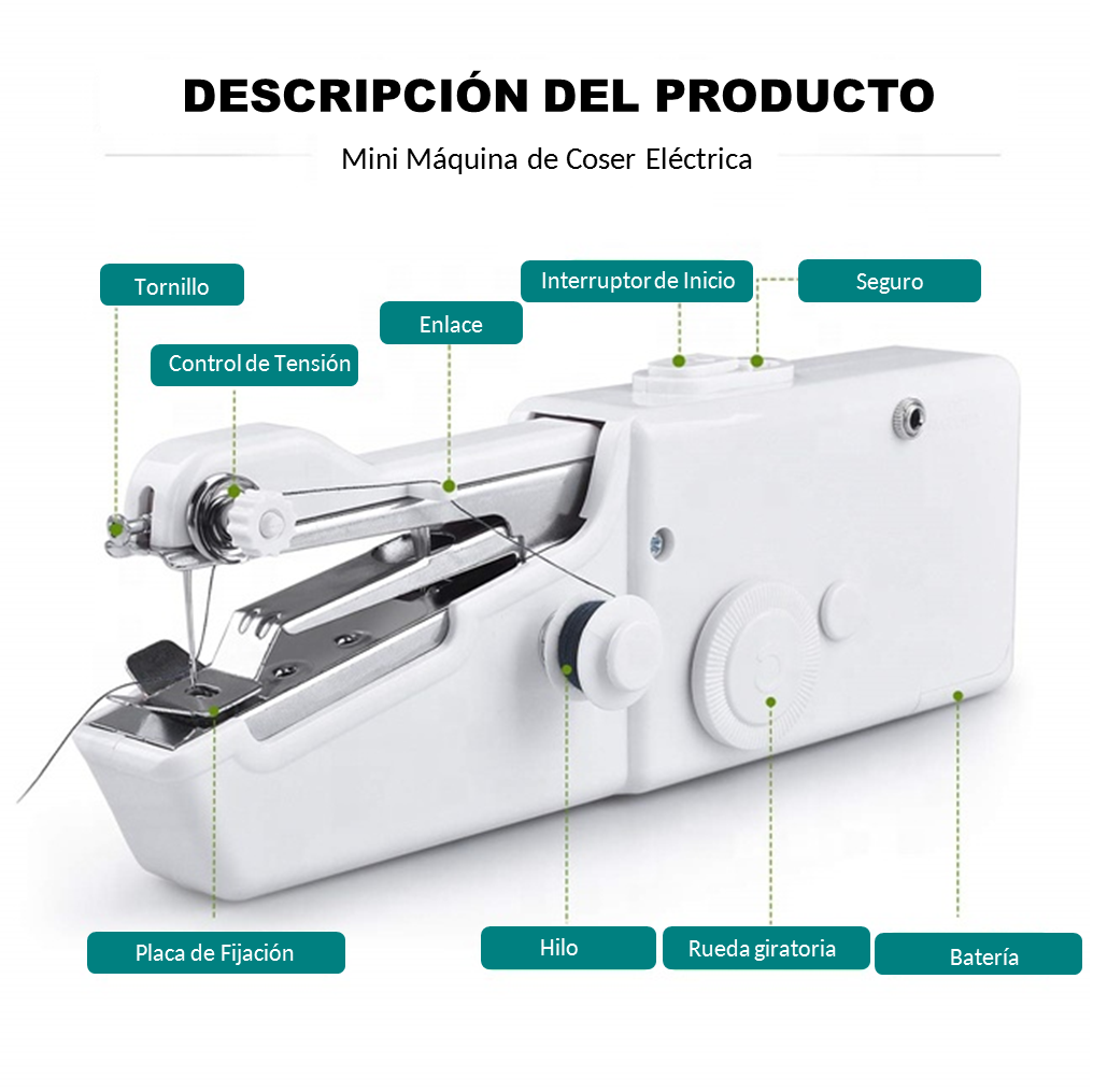 HANDY® - Máquina de Coser Portable