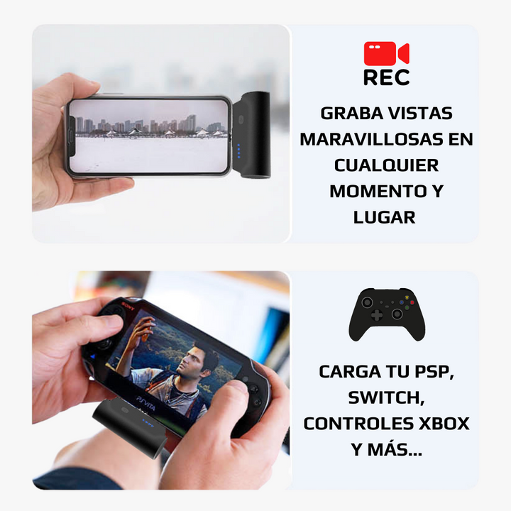 POWER BANK MAGNETICO + LINTERNA