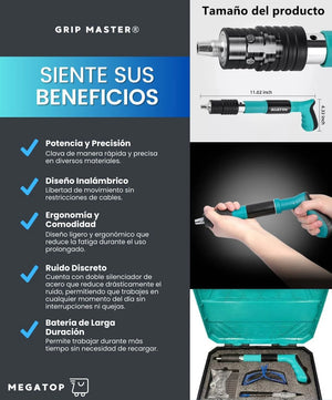 Pistola Remachadora de Clavos