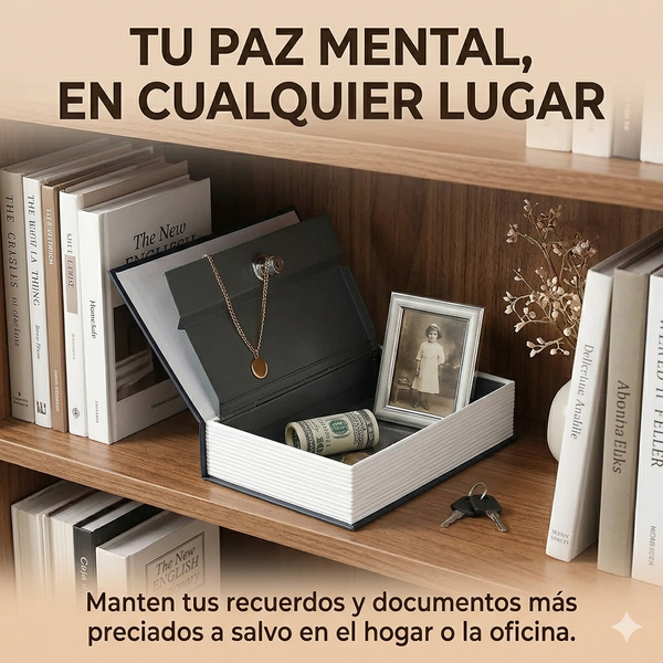 Libro Caja Secreta Segura