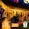 Luces Meteorito LED Navideñas Solares