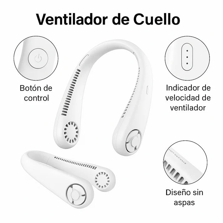 Brisa de Cuello Portátil