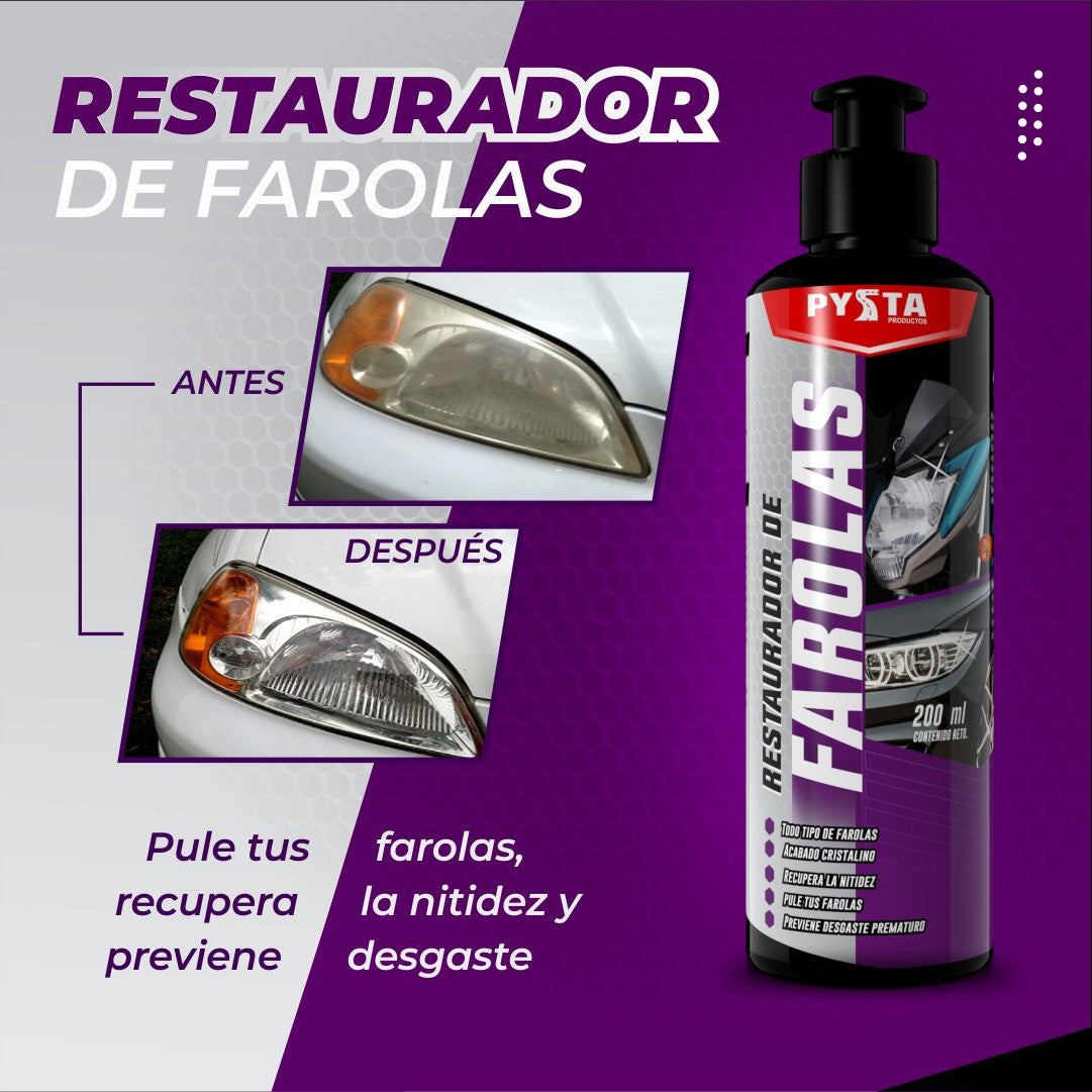 (2X1) Restaurador de Farolas 200ml - PAGUE 1 LLEVE 2