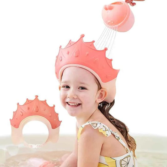 Set de 2 Gorros de baño ajustable para bebés