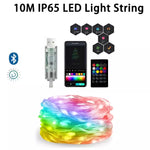 Luces LED Navideñas Inteligentes RGB 10 Metros
