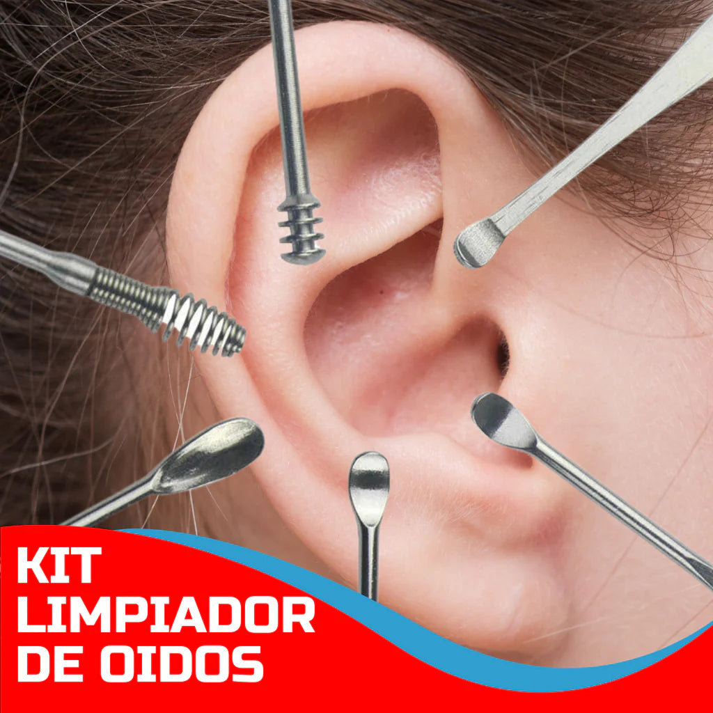 (2X1) Kit Limpiador de Oídos Profundo  - PAGUE 1 LLEVE 2