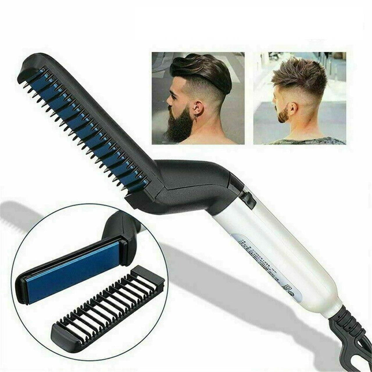 Plancha Cepillo De Barba Y Cabello