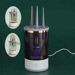 Limpiador Automático de Brochas de Maquillaje