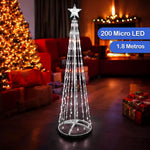 Árbol Navideño Micro LED Mágico