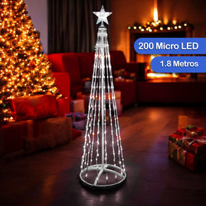 Árbol Navideño Micro LED Mágico