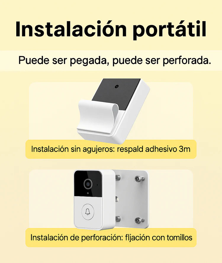 Timbre Inteligente — Cámara y Voz