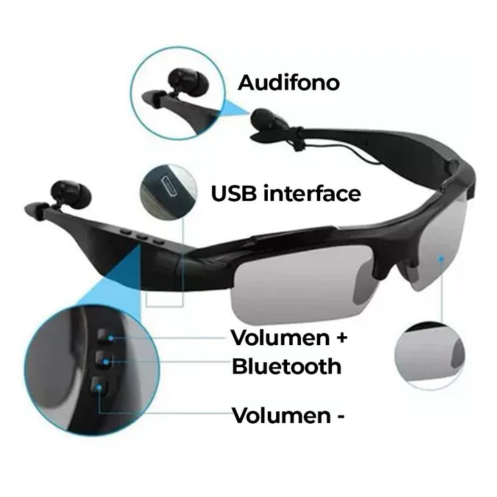 LENTES CON TECNOLOGÍA BLUETOOTH 5.0