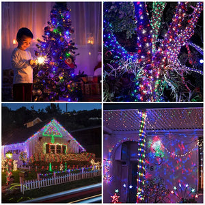 Luces Solares Navideñas EcoFestivas (12 Metros)