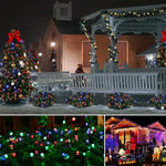 Luces Solares Navideñas EcoFestivas (12 Metros)