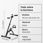 Bicicleta Con Pedales Manos Y Pies