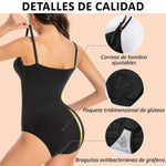 WARMHEART Body Faja Moldeador de Cintura Levanta Glúteos Tela Microfibra Compresión Reductora Tirantes Ajustables Moldeador Corporal
