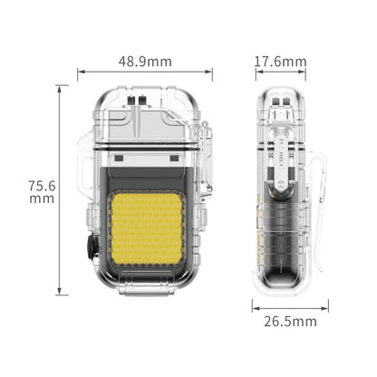 Encendedor Linterna Electrico Impermeable de Plasma