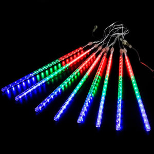 Luces Meteorito LED Navideñas Solares