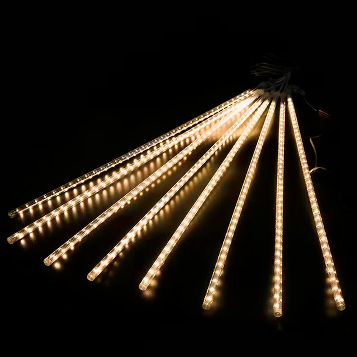 Luces Meteorito LED Navideñas Solares
