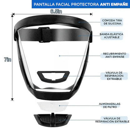 Protector Facial Antiempañante