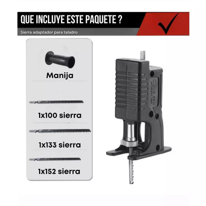 Adaptador De Sierra Para Taladro 🪚