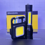 Linterna Llavero Recargable + Linterna LED