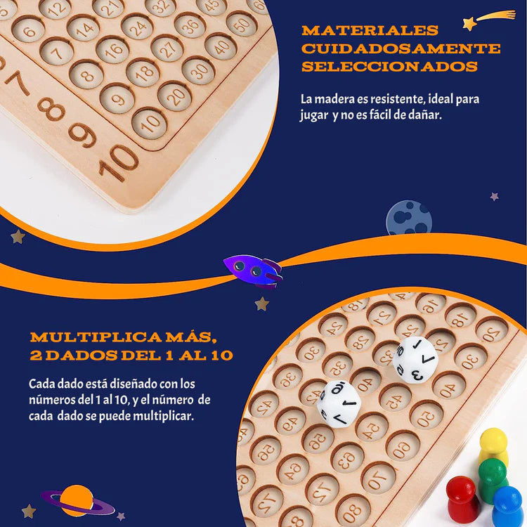 Juego de Mesa Multiplicación ➕➖✖