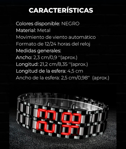 Reloj Digital Lava