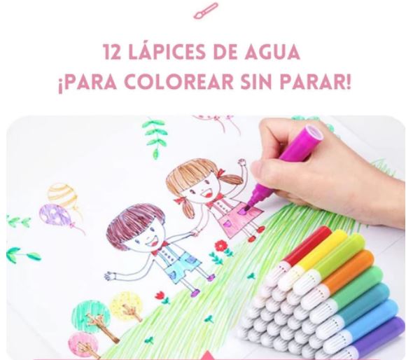 Maletín de Artista C&M TOYS: Estudio de Dibujo y Arte con 208 Accesorios