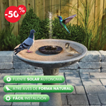 Fuente Solar para Aves