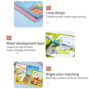 Libro Mágico de Dibujos Kit x4