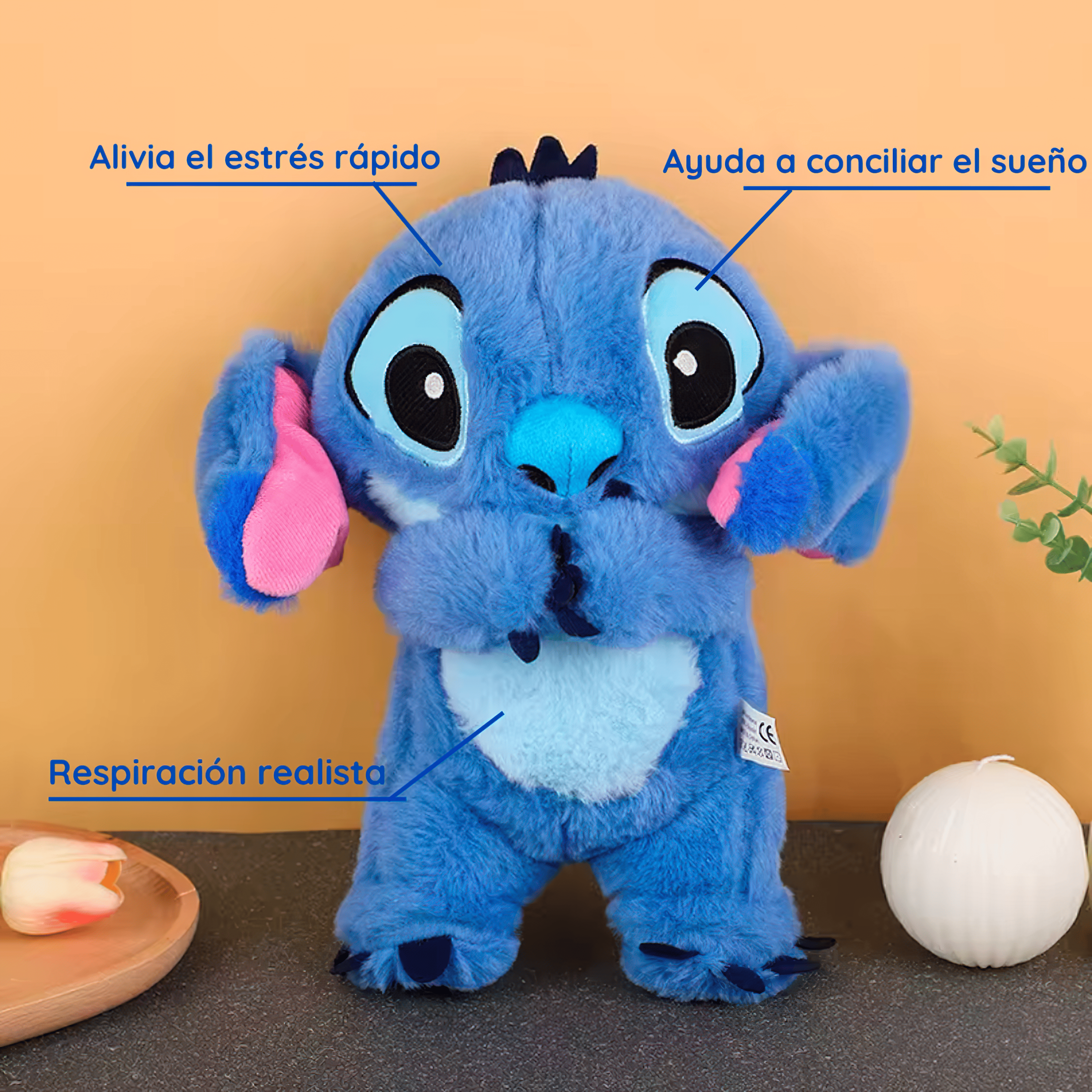 Peluche Relajante que Respira