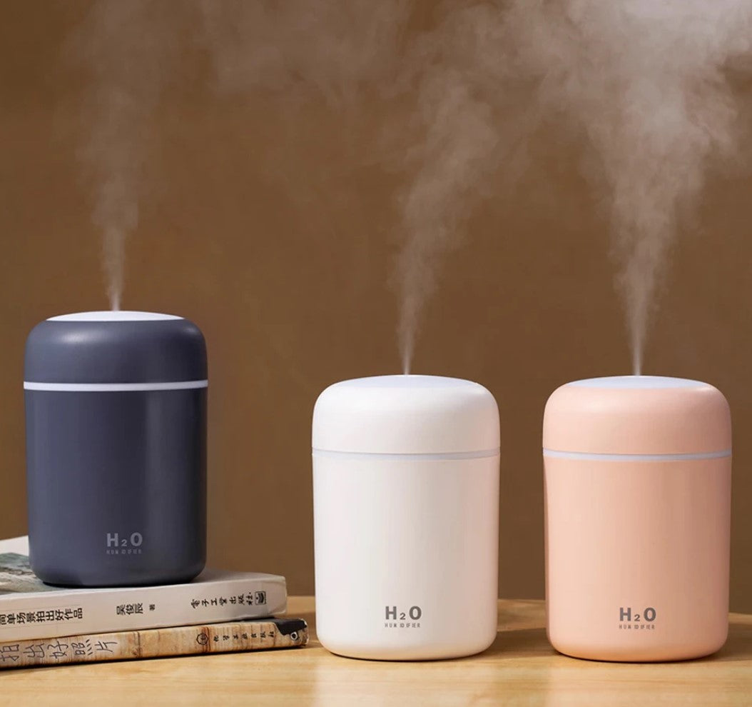Humidificador LED Portátil y Aromático