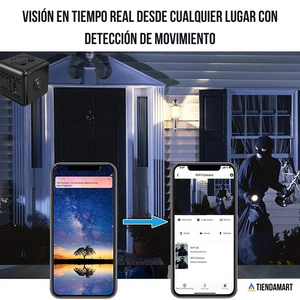 Cámara Espía 4K Pequeña y Potente