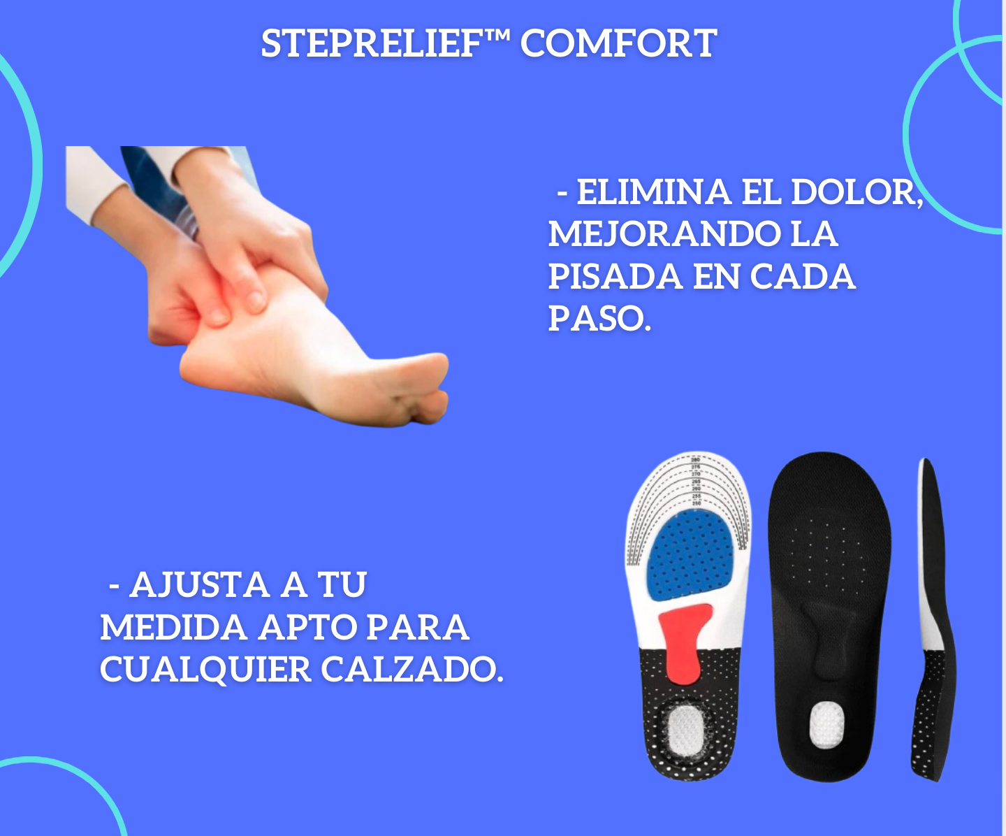StepRelief Plantillas Mágicas