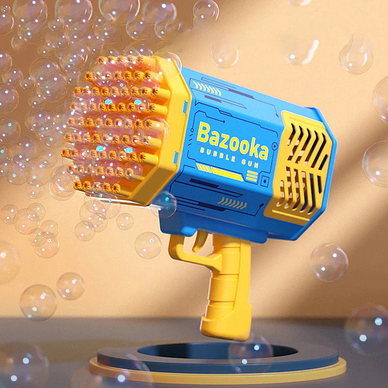 Lanza Burbujas Bazooka LED